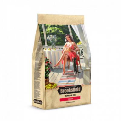 Brooksfield Indoor Cat Сухой корм для взрослых кошек, живущих в помещении (Индейка и Рис)